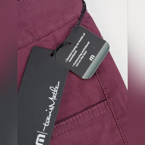 Travis Mathew The Trifecta Men’s Golf Pant In Winetasting Men's 40x34 - Picture 6 of 13